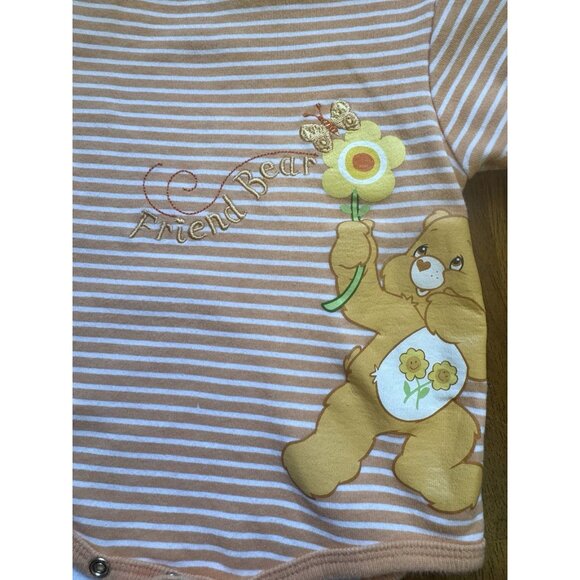 2005 Care Bears Baby One Piece Bodysuit Bloomers Vintage Bentex Embroidered 2 Pc - Picture 3 of 9